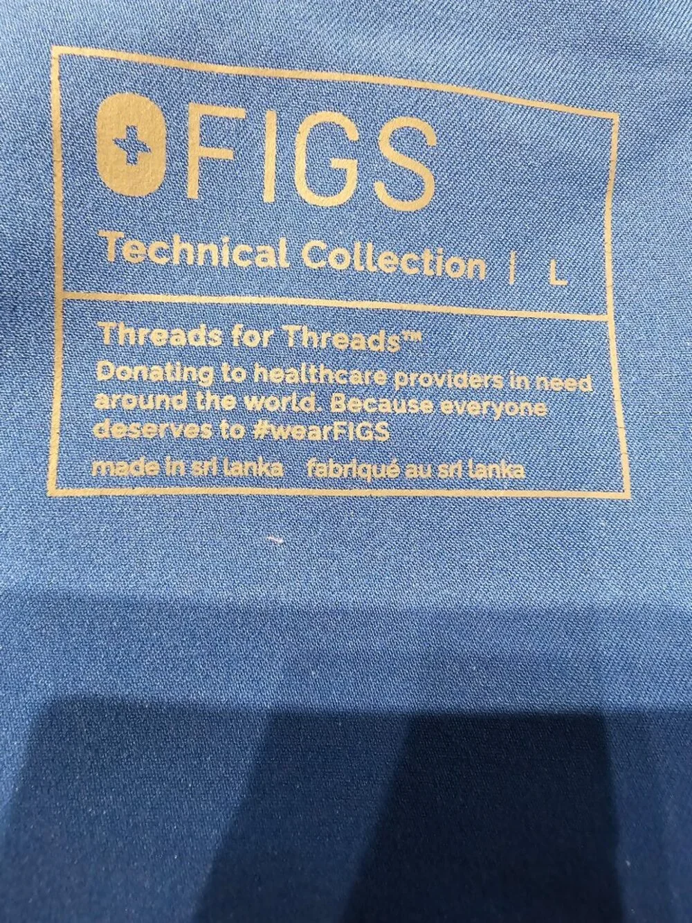 FIGS Technical Collection Tansen Jogger Scrub Pants Men's Size Large EMS Nurse